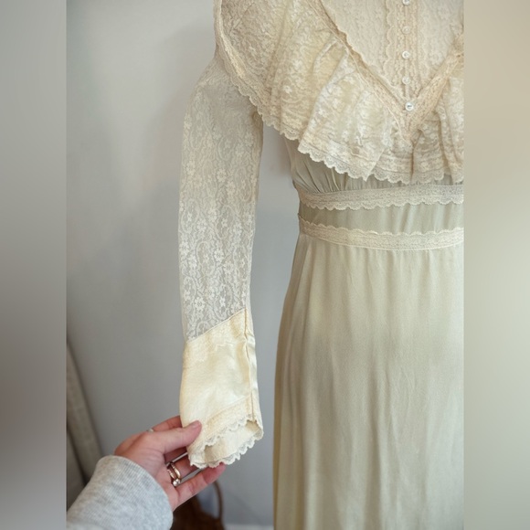 ✨ GUNNE SAX 1970s vintage maxi dress - Picture 4 of 9